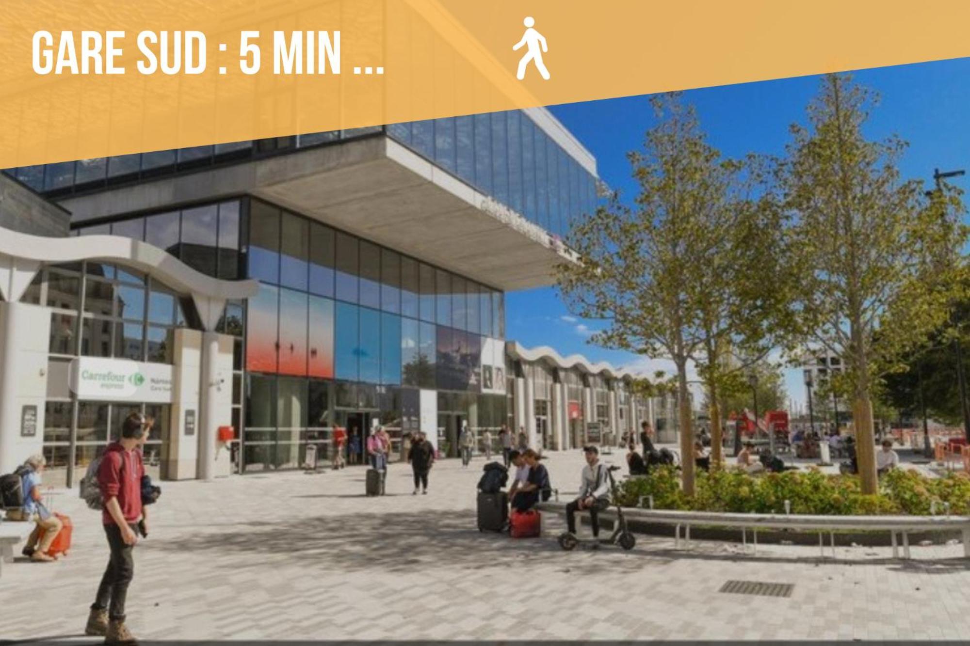 Felix Vue Erdre & Cite Des Congres / Gare Sud Daire Nantes Dış mekan fotoğraf